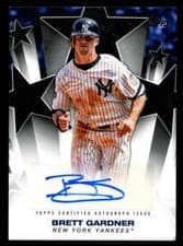 2025 Topps Baseball Stars Autographs Brett Gardner #BSA2-BG card