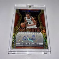 2024-25 Panini Obsidian Magmatic Signatures Nicolas Claxton #MS-CLX card