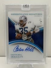 2025 Panini Immaculate Sophisticated Signatures Calvin Hill #5 card