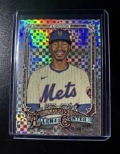 2025 Topps Allen & Ginter Chrome Francisco Lindor #110 card