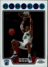 2009 Topps Chrome David West #64