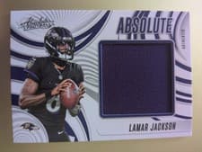 2025 Panini Absolute Absolute Jumbos Lamar Jackson #AJ-LJN card