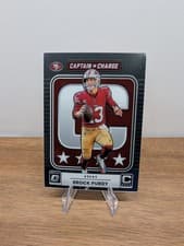 2025 Donruss Optic Captain in Charge Brock Purdy #1 card