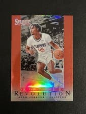 Keon Johnson 2021 Panini Select Rookie Revolution card