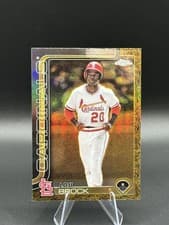2025 Topps Gilded Collection Base Set Lou Brock #139 card
