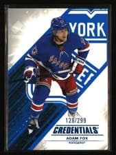 2024-25 Upper Deck Credentials Base Set Adam Fox #73 card