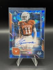 2025 Bowman University Chrome Sapphire Chrome Prospect Autographs Colin Simmons #BCA-CS card