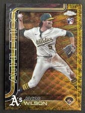 2025 Topps Gilded Collection Base Set Jacob Wilson #137 card