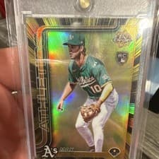 2025 Topps Chrome Update Radiating Rookies Max Muncy #RR-29 card