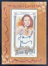 2025 Topps Allen & Ginter Framed Mini Autographs (Non-Baseball) Laura Prepon #MA-LP card