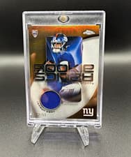 2025 Topps Chrome Rookie Relics Jaxson Dart #RR-JD card