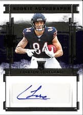 2025 Panini Impeccable Rookie Autographs Colston Loveland #3 card