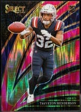 TreVeyon Henderson 2025 Panini Select card