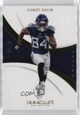 Corey Davis 2018 Panini Immaculate Collection card