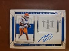 2025 Panini National Treasures Collegiate Team Logo Signatures Ashton Jeanty #3 card