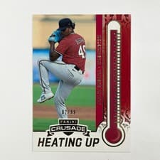 2025 Panini Crusade Heating Up Jarlin Susana #9 card