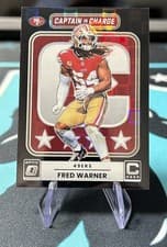 2025 Donruss Optic Captain in Charge Fred Warner #7 card
