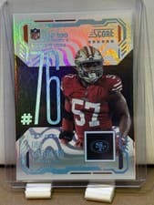 2025 Score Top 100 Dre Greenlaw #76 card