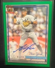 2026 Topps 1991 Topps Autographs Anthony Volpe #91A-AV card