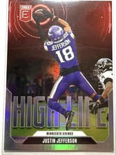 2025 Donruss Elite High Life Justin Jefferson #1 card