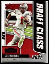 Justin Fields 2021 Panini Contenders Draft Picks card