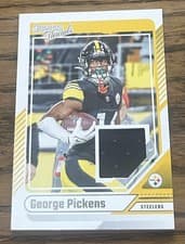 George Pickens 2024 Donruss Donruss Threads card