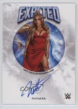 2025 Topps Exalted WWE Wrestling Exalted Autographs Natalya #EXT-NAT card
