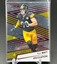 T.J. Watt 2025 Panini Revolution card