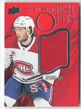 2024-25 Upper Deck Premier First Opus Rookie Jersey Joshua Roy #FO-JR card