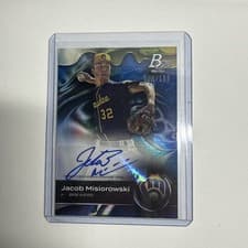 Jacob Misiorowski 2023 Bowman Platinum Top Prospects card