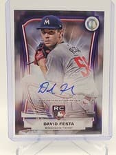2025 Topps Tribute League Inauguration Autographs David Festa #LIA-DF card