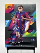 2024 2023 Topps Finest UEFA Club Lamine Yamal #50