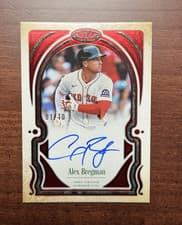 2026 Topps Tier One Tier One Talent Autographs Alex Bregman #T1TA-AB card