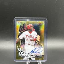 2024 Finest Moments Autographs Ryan Howard #FMA-RH card