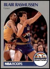 Blair Rasmussen 1990-91 Hoops Base Set card