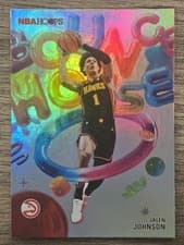 2025-26 NBA Hoops Bounce House Jalen Johnson #BH-15 card