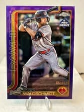 2025 Topps Pro Debut Chrome Autographs Ryan Waldschmidt #PDC-168 card
