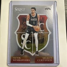 2024 Panini Select Certified Victor Wembanyama #2 card