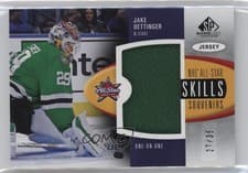 2024-25 SP Game Used 2024 All-Star Skills Souvenirs Jersey Relics Jake Oettinger #SV-JO card
