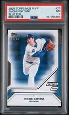 2025 Topps MLB MVP Collection Base Set Shohei Ohtani #1 card