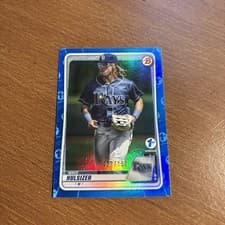 Niko Hulsizer 2020 Bowman Draft 1st Edition card