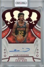 Cam Reddish 2019 Panini Crown Royale Rookie Autographs card