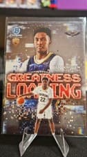 2025-26 Bowman Greatness Loading Derik Queen #GL-13 card