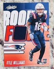 2025 Panini Absolute Rookie Force Kyle Williams #RF-KWS card
