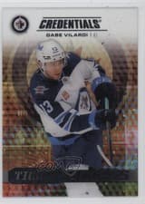 2025-26 Upper Deck Credentials Acetate Ticket Access Gabe Vilardi #TA-GV card