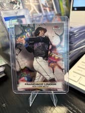 2025 Finest Smashing Through Francisco Lindor #S-2 card