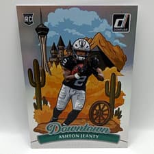 2025 Donruss Downtown! Ashton Jeanty #11 card