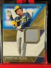 2026 Topps Major League Material Autographs Christian Yelich #MLM2-CY card