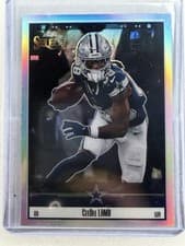 2025 Panini Select Score Select Throwback CeeDee Lamb #1 card