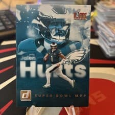 Jalen Hurts 2025 Panini Donruss Super Bowl MVP card
